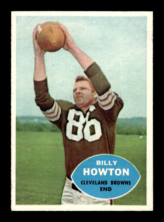 1960 Topps #27 Billy Howton Cleveland Browns EXMT HOF10010914