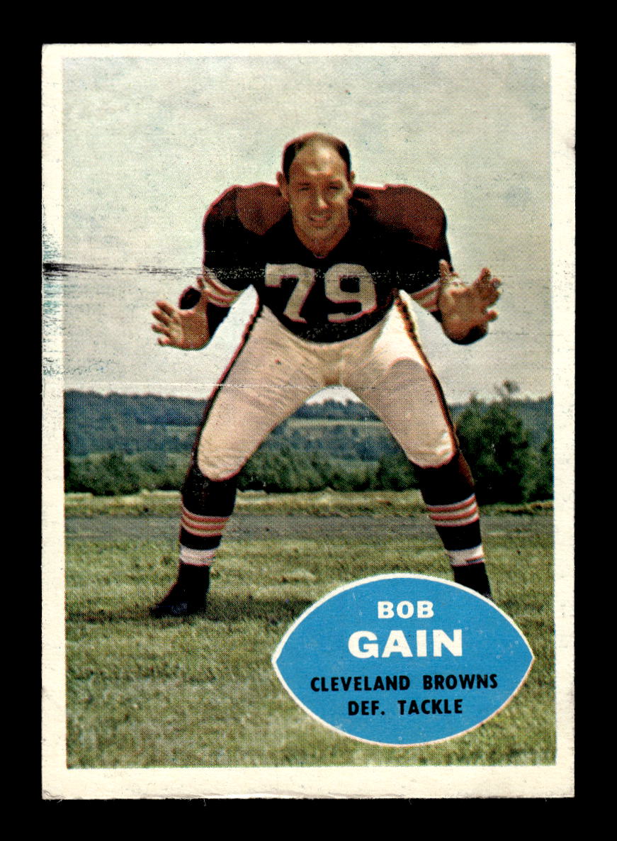 1960 Topps #30 Bob Gain Cleveland Browns VGEX HOF10010917