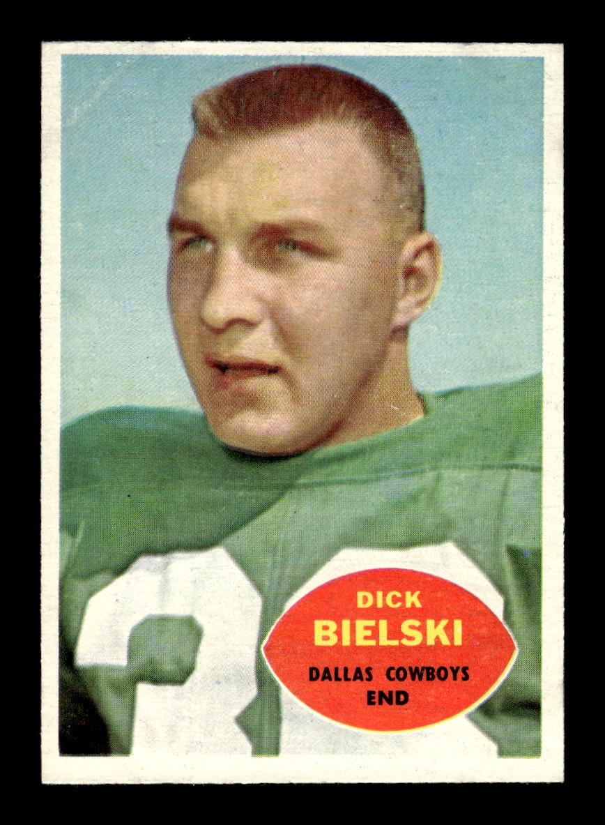 1960 Topps #36 Dick Bielski Dallas Cowboys VGEX HOF10010920