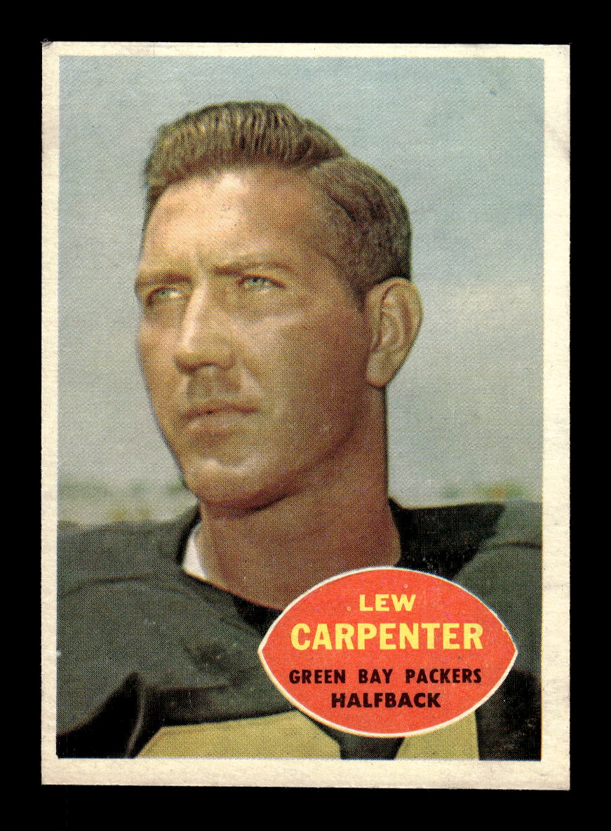 1960 Topps #53 Lew Carpenter Green Bay Packers VGEX HOF10010932