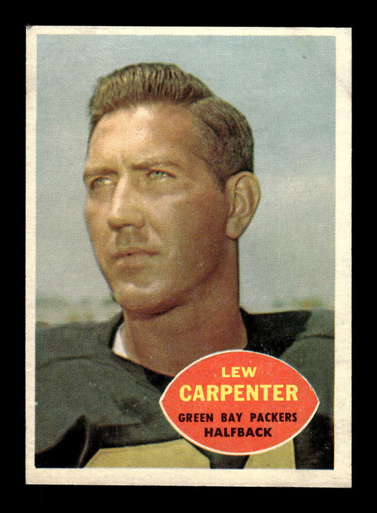 1960 Topps #53 Lew Carpenter Green Bay Packers VGEX HOF10010932