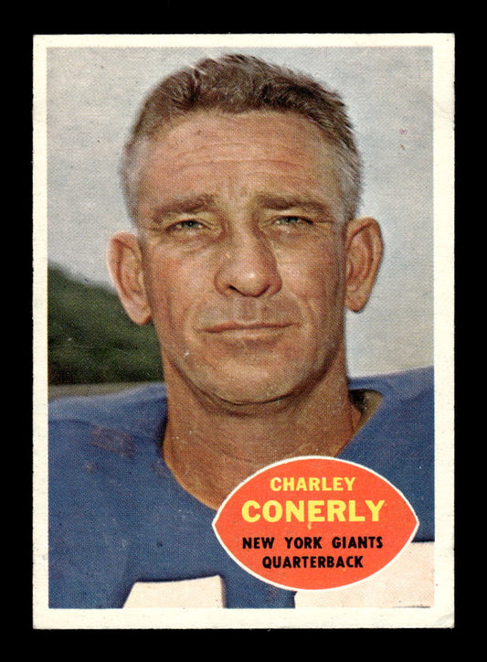 1960 Topps #72 Charley Conerly New York Giants VGEX HOF10010936