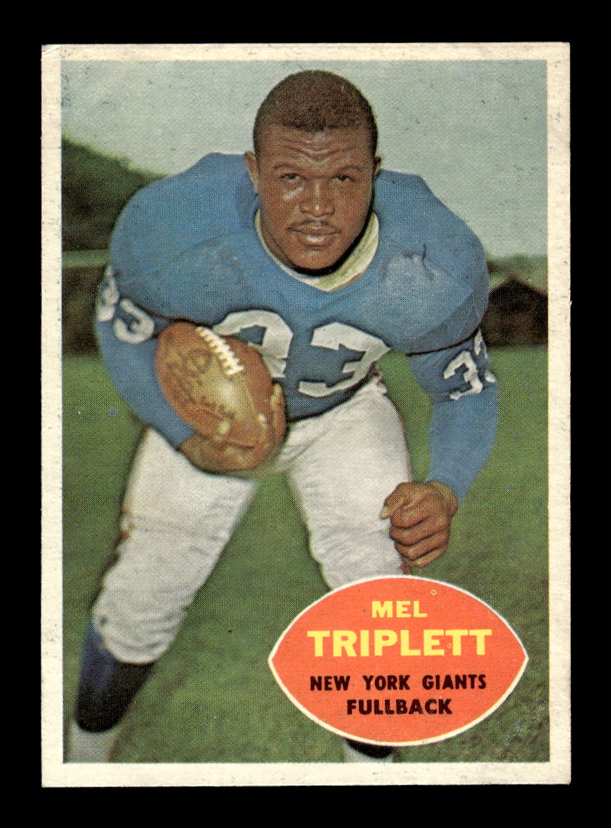 1960 Topps #73 Mel Triplett New York Giants VGEX HOF10010937