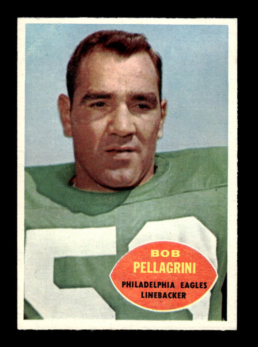 1960 Topps #88 Bob Pellegrini Philadelphia Eagles VGEX HOF10010943