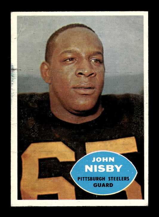 1960 Topps #98 John Nisby Pittsburgh Steelers VGEX HOF10010947