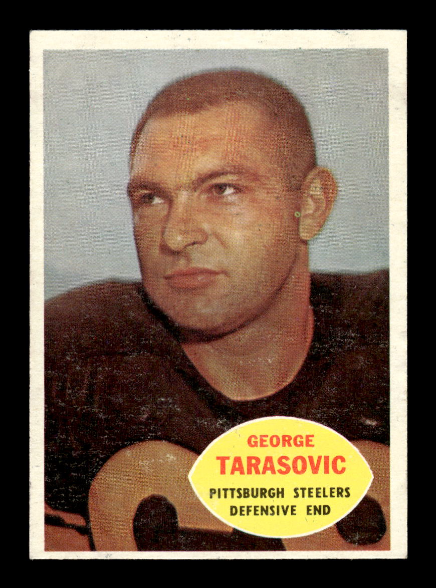 1960 Topps #100 George Tarasovic Pittsburgh Steelers VGEX HOF10010948