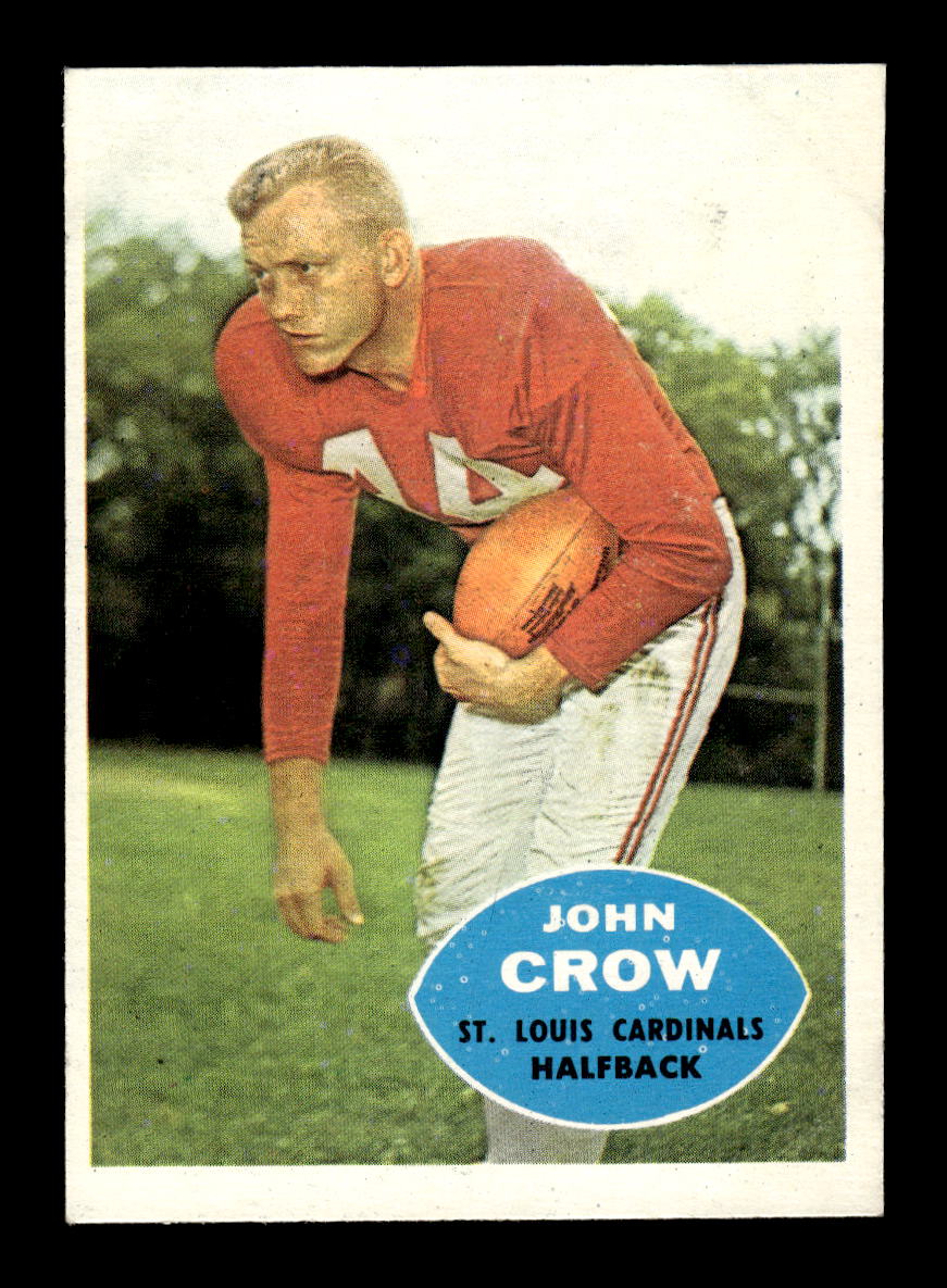 1960 Topps #105 John David Crow St. Louis Cardinals VGEX HOF10010951