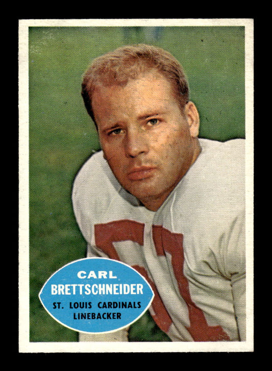 1960 Topps #109 Carl Brettschneider St. Louis Cardinals VGEX HOF10010954