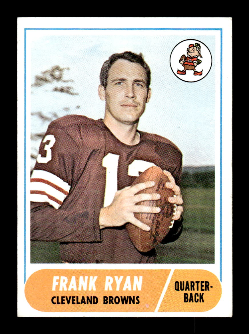 1968 Topps #215 Frank Ryan Cleveland Browns EX HOF10010970