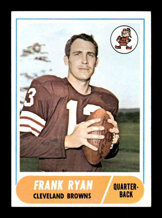 1968 Topps #215 Frank Ryan Cleveland Browns EX HOF10010970