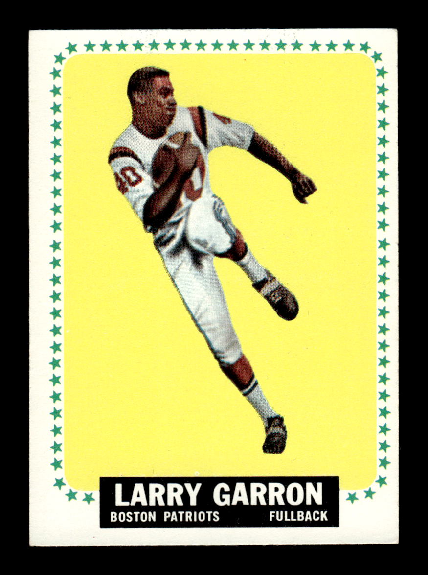 1964 Topps #10 Larry Garron Boston Patriots EXMT HOF10010986