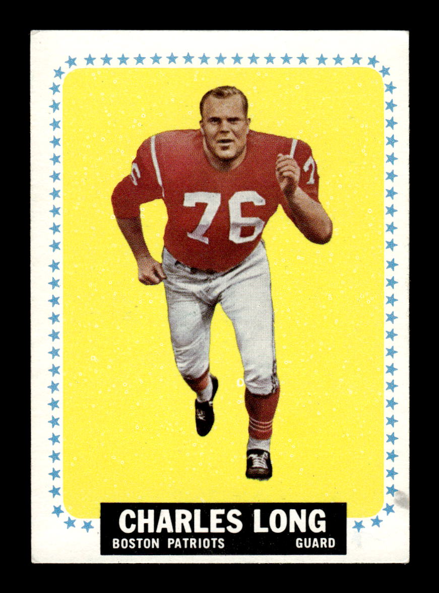 1964 Topps #13 Charles Long Boston Patriots EX HOF10010989