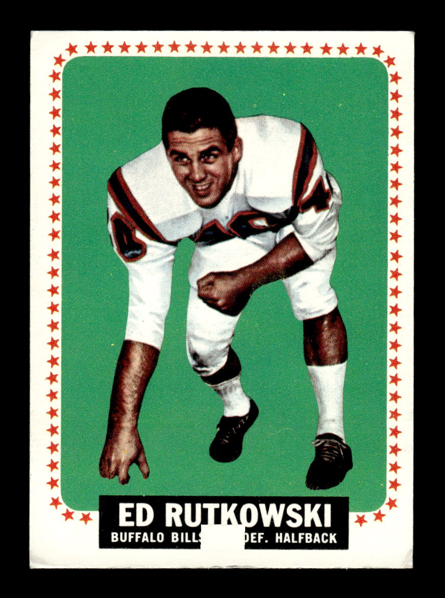 1964 Topps #35 Ed Rutkowski Buffalo Bills EX HOF10010991