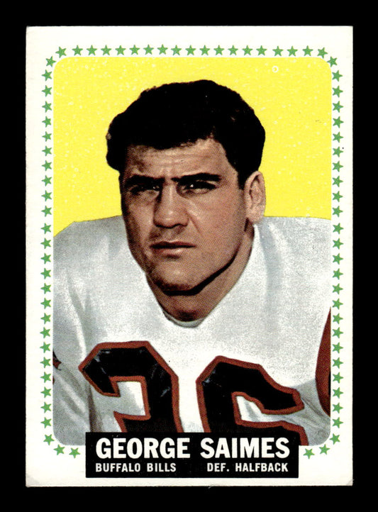 1964 Topps #36 George Saimes Buffalo Bills EX HOF10010992