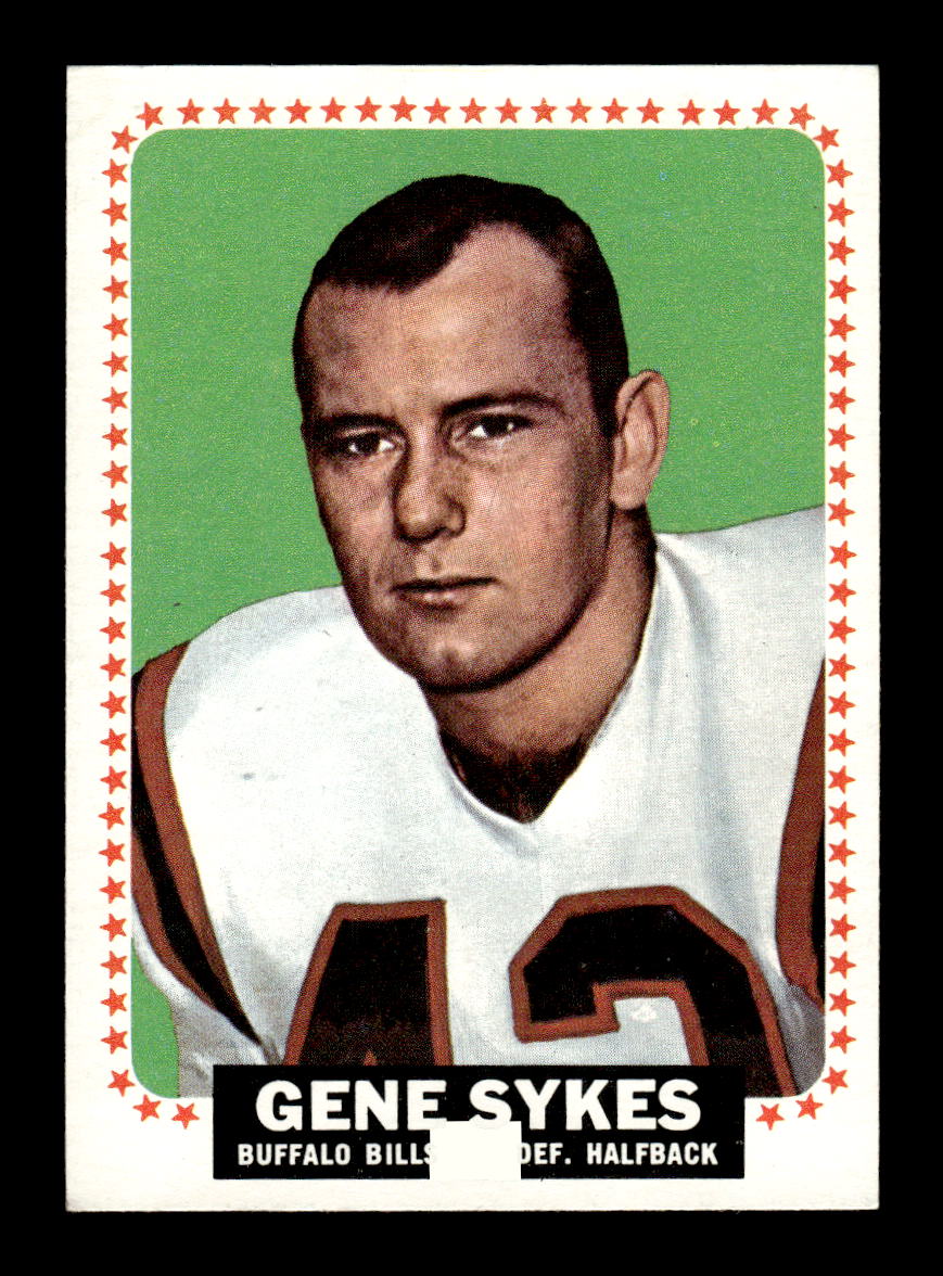 1964 Topps #40 Gene Sykes Buffalo Bills EX HOF10010993