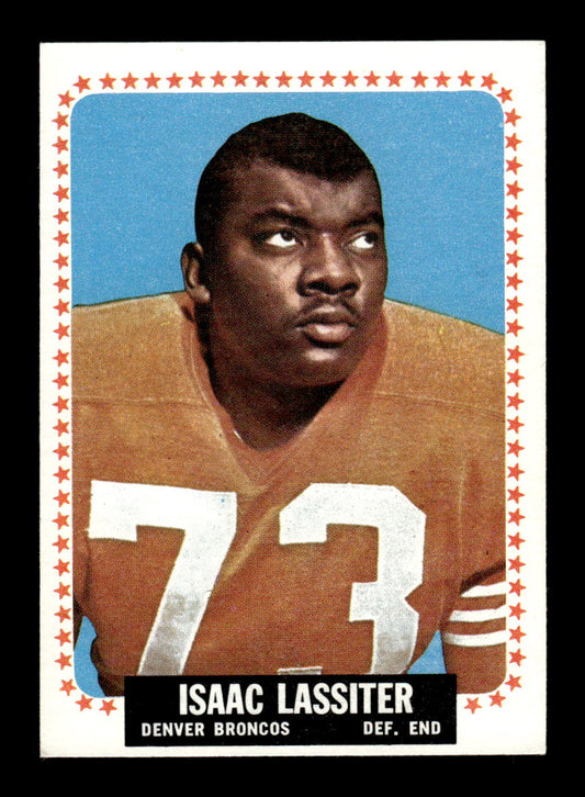 1964 Topps #51 Isaac Lassiter Denver Broncos EX HOF10010994
