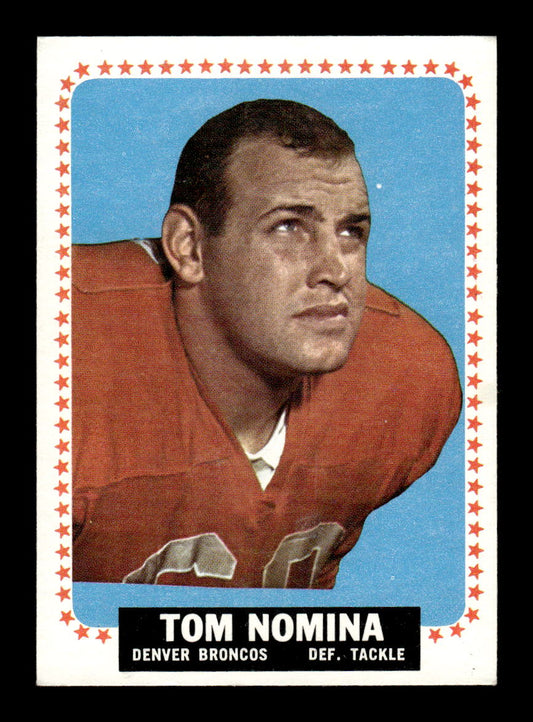 1964 Topps #57 Tom Nomina Denver Broncos EX HOF10010995