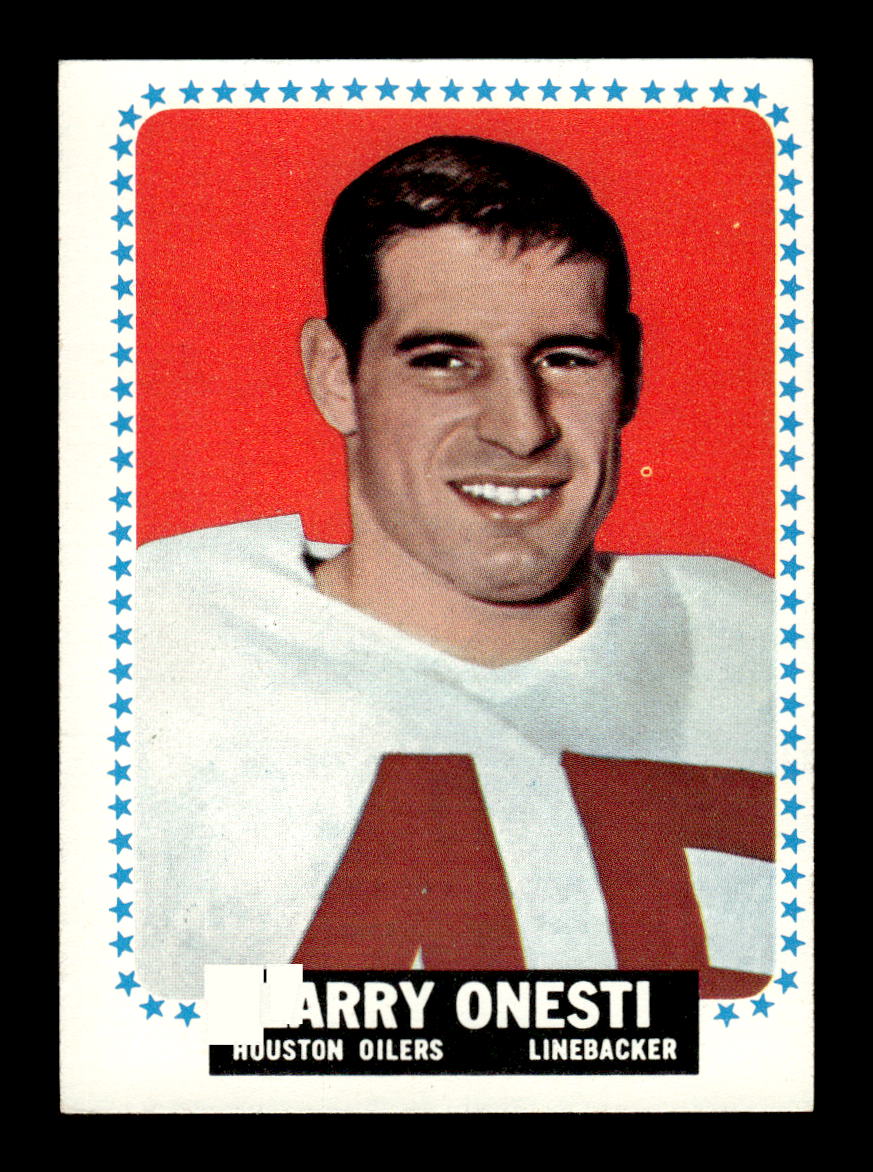 1964 Topps #81 Larry Onesti Houston Oilers EX HOF10010999