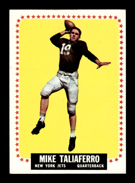 1964 Topps #126 Mike Taliaferro New York Jets EX HOF10011004