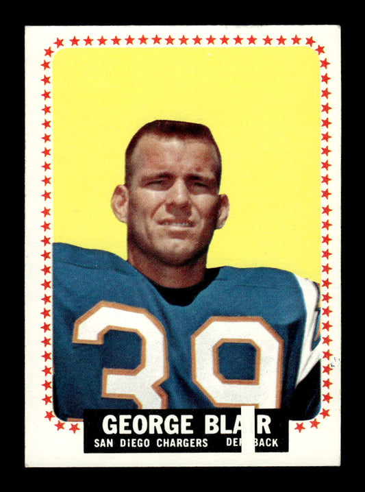 1964 Topps #156 George Blair San Diego Chargers EX HOF10011007