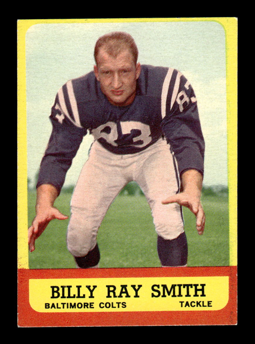 1963 Topps #9 Billy Ray Smith Baltimore Colts EX HOF10011012