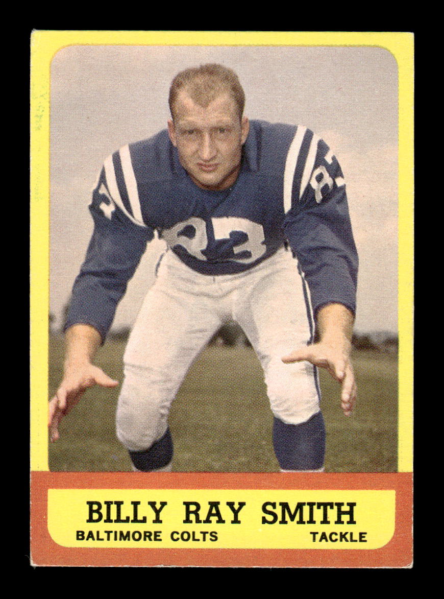 1963 Topps #9 Billy Ray Smith Baltimore Colts EX HOF10011013