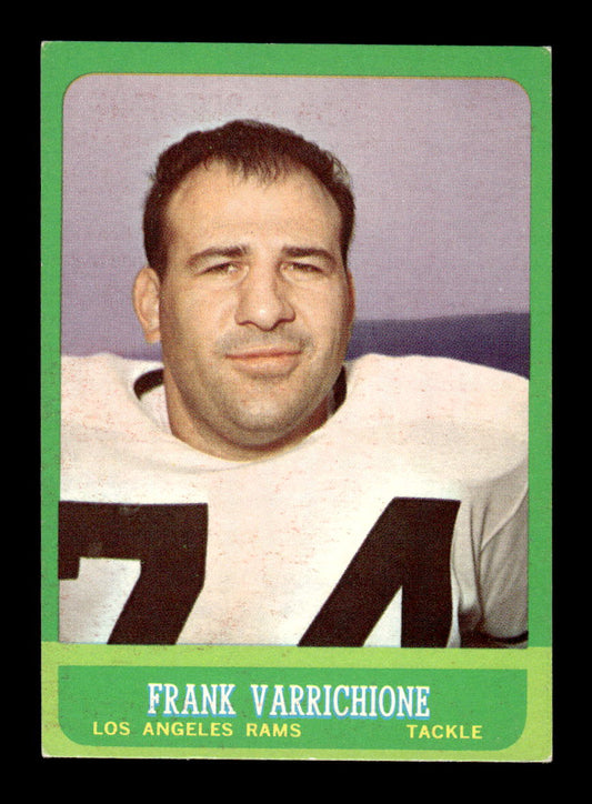 1963 Topps #42 Frank Varrichione Los Angeles Rams EX HOF10011025