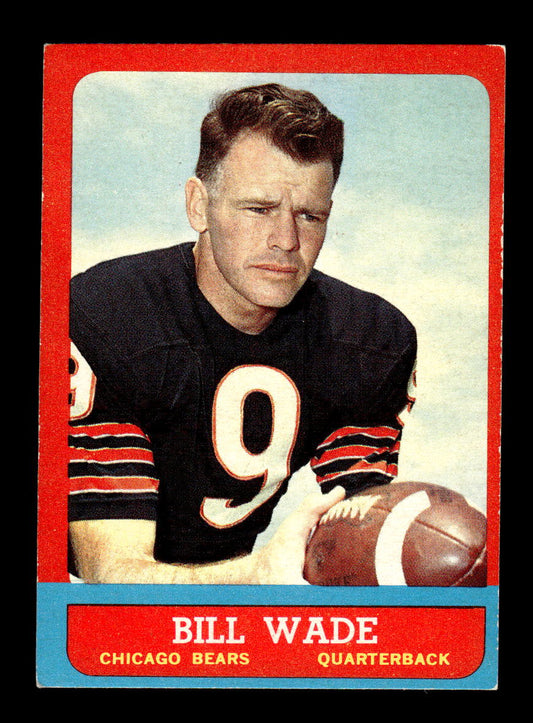 1963 Topps #61 Bill Wade Chicago Bears EX HOF10011027