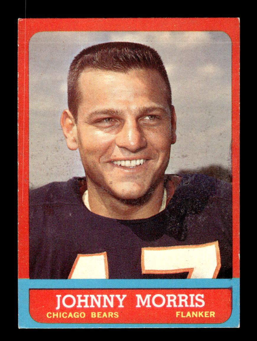 1963 Topps #63 Johnny Morris Chicago Bears EX HOF10011029