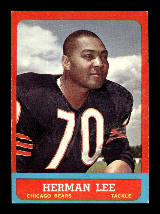 1963 Topps #67 Herman Lee Chicago Bears EX HOF10011030