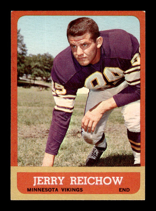 1963 Topps #101 Jerry Reichow Minnesota Vikings EX HOF10011034