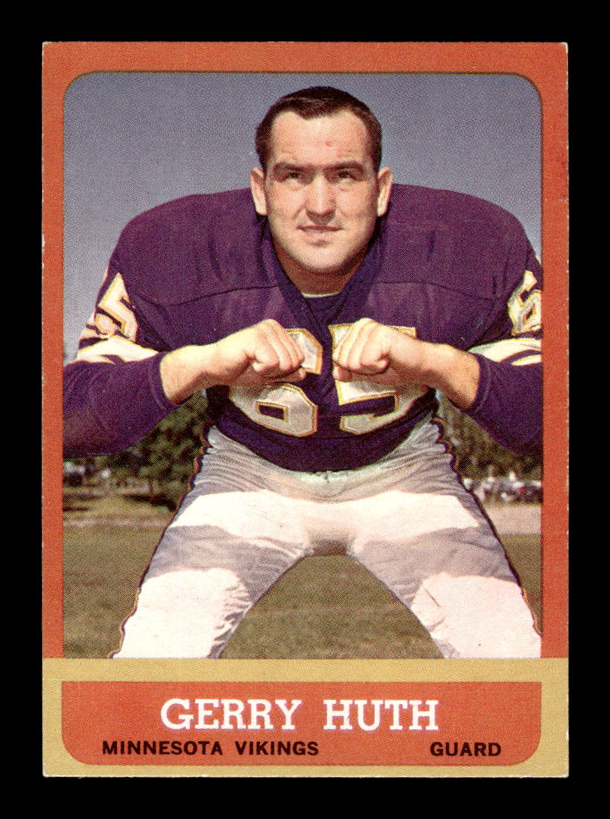 1963 Topps #104 Gerry Huth Minnesota Vikings EX HOF10011036