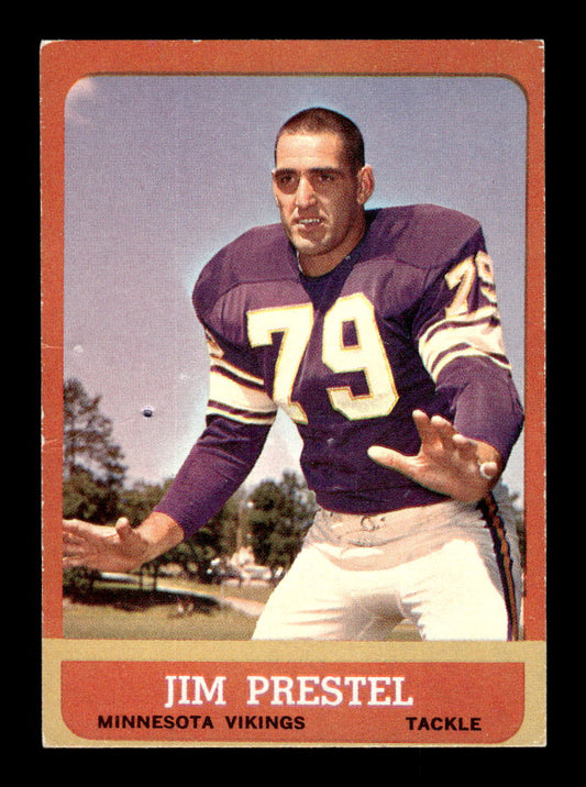 1963 Topps #108 Jim Prestel Minnesota Vikings G/VG HOF10011039