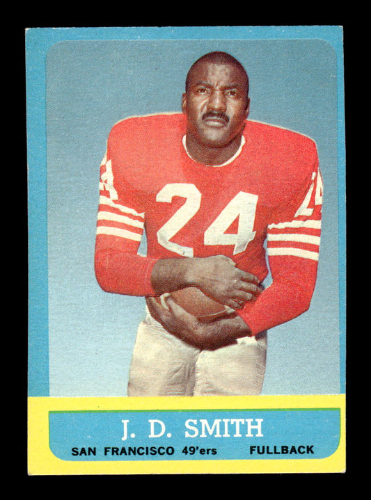 1963 Topps #135 J.D. Smith San Francisco 49ers EX HOF10011041