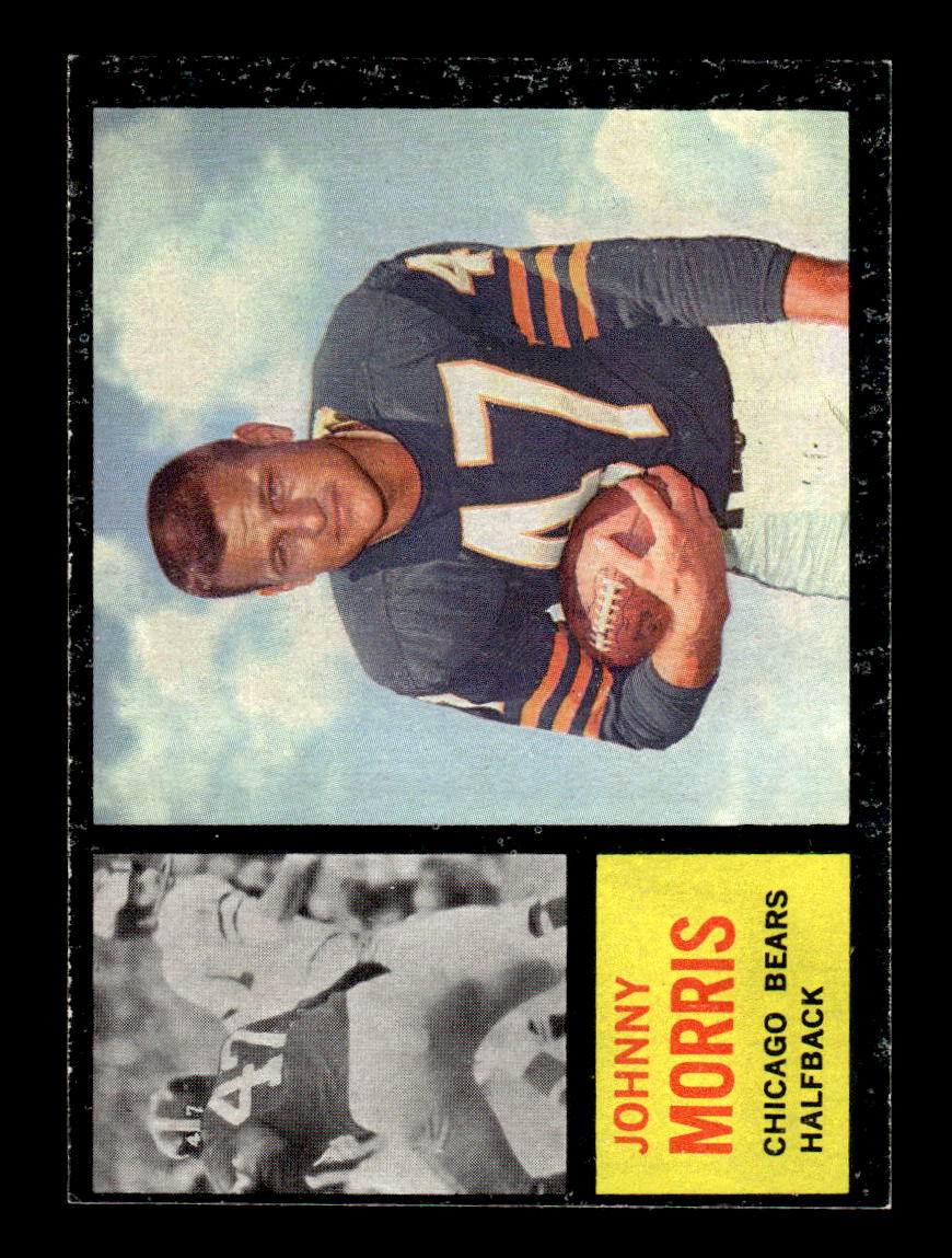 1962 Topps #15 Johnny Morris Chicago Bears EX HOF10011053