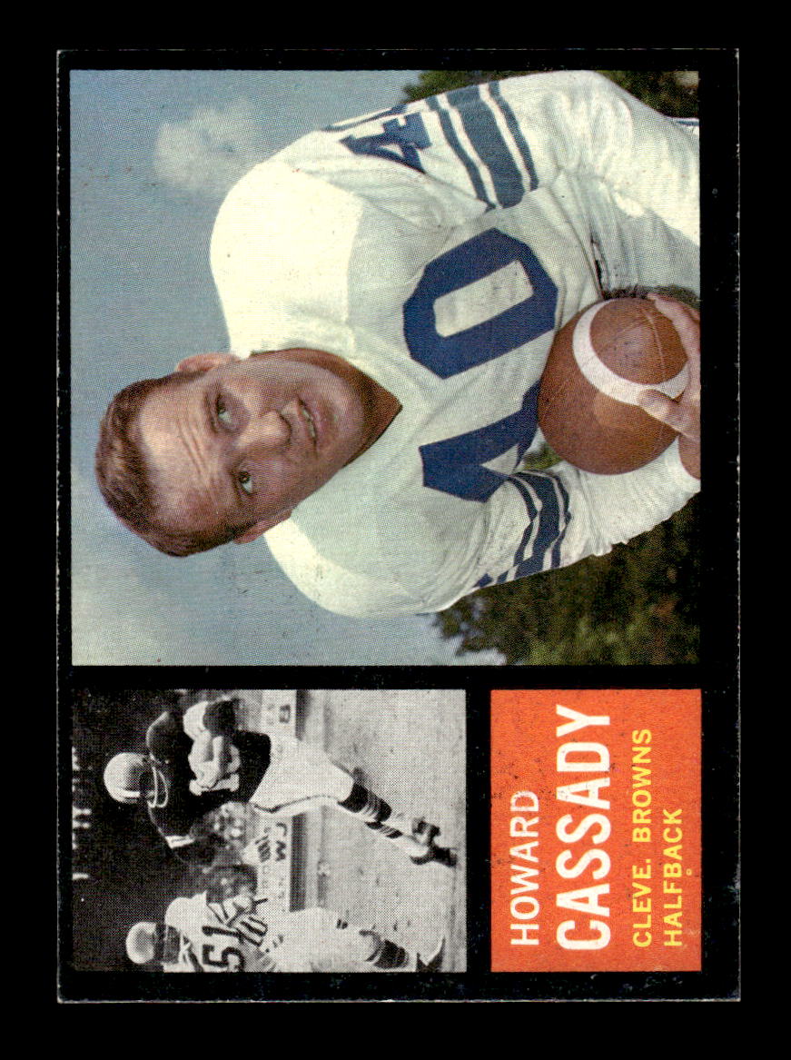 1962 Topps #26 Howard Cassady Cleveland Browns EX HOF10011054