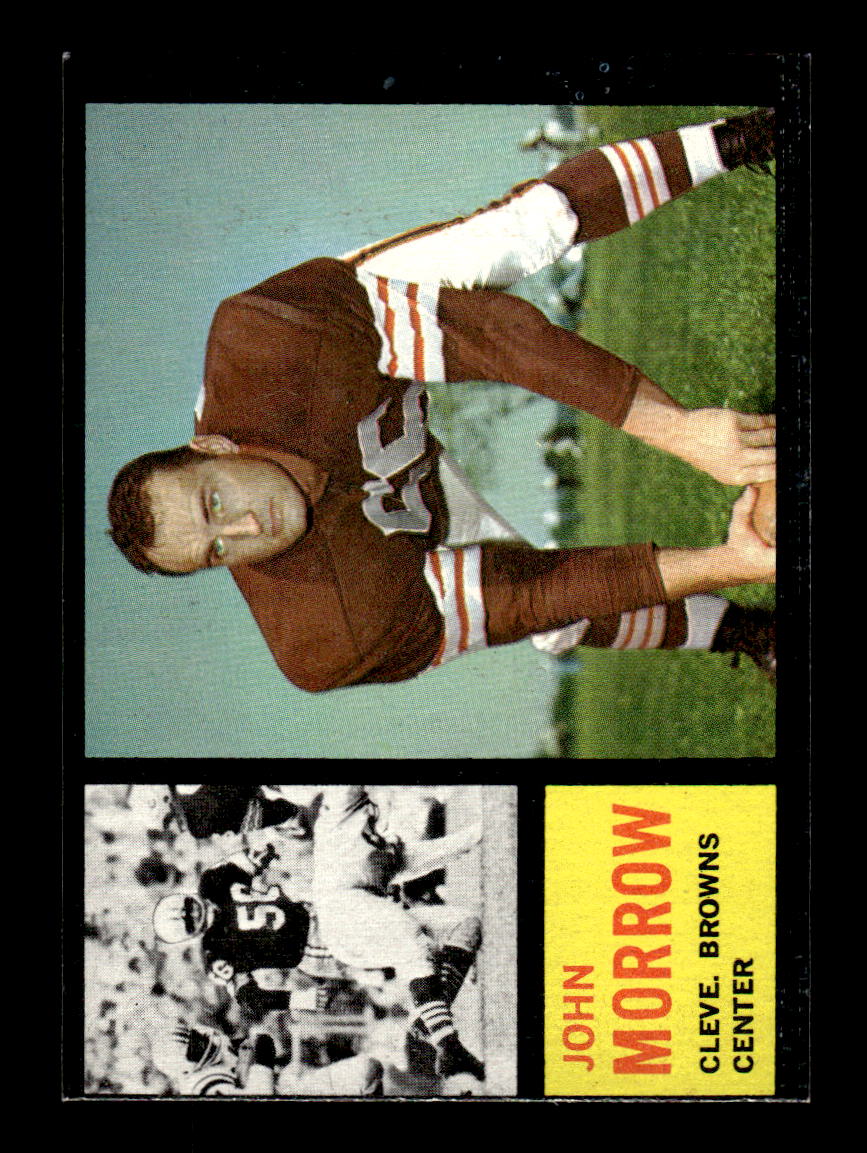 1962 Topps #31 John Morrow Cleveland Browns EX HOF10011055