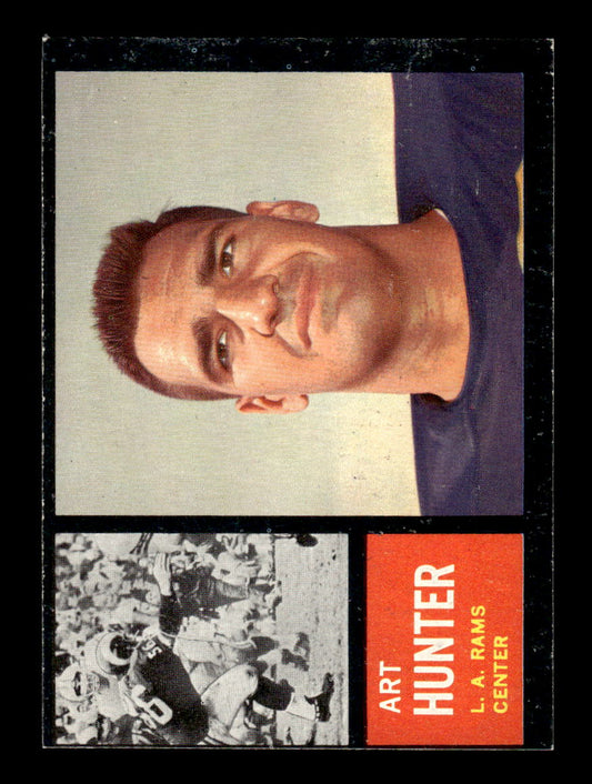 1962 Topps #84 Art Hunter Los Angeles Rams EX HOF10011058