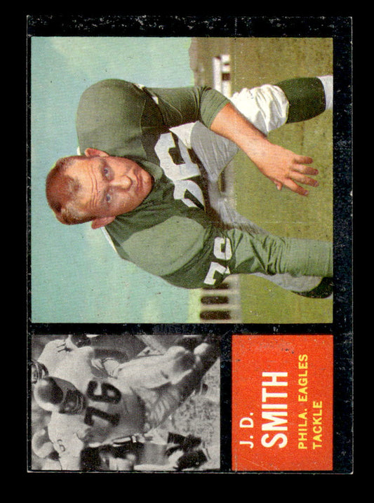 1962 Topps #122 J.D. Smith Philadelphia Eagles EX HOF10011063
