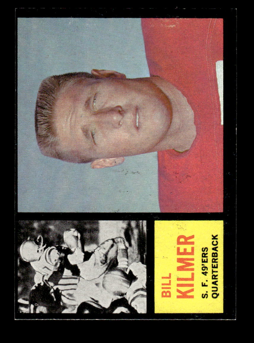 1962 Topps #151 Bill Kilmer San Francisco 49ers EX HOF10011066
