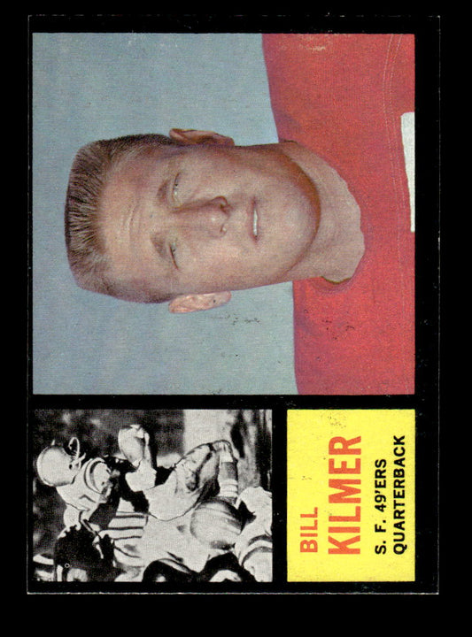 1962 Topps #151 Bill Kilmer San Francisco 49ers EX HOF10011066