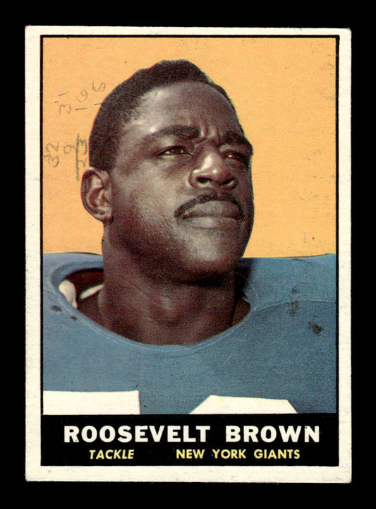 1961 Topps #88 Roosevelt Brown New York Giants Poor HOF10011075