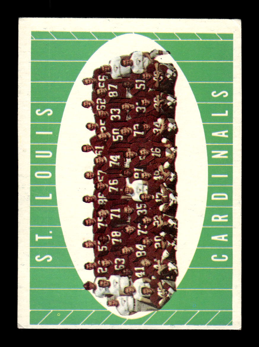 1961 Topps #121 St. Louis Cardinals Team St. Louis Cardinals EX HOF10011080