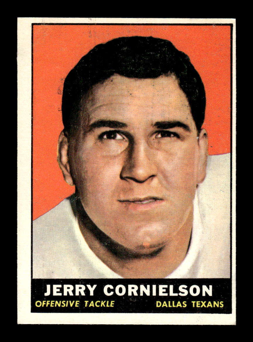 1961 Topps #135 Jerry Cornelison Dallas Texans VGEX HOF10011082