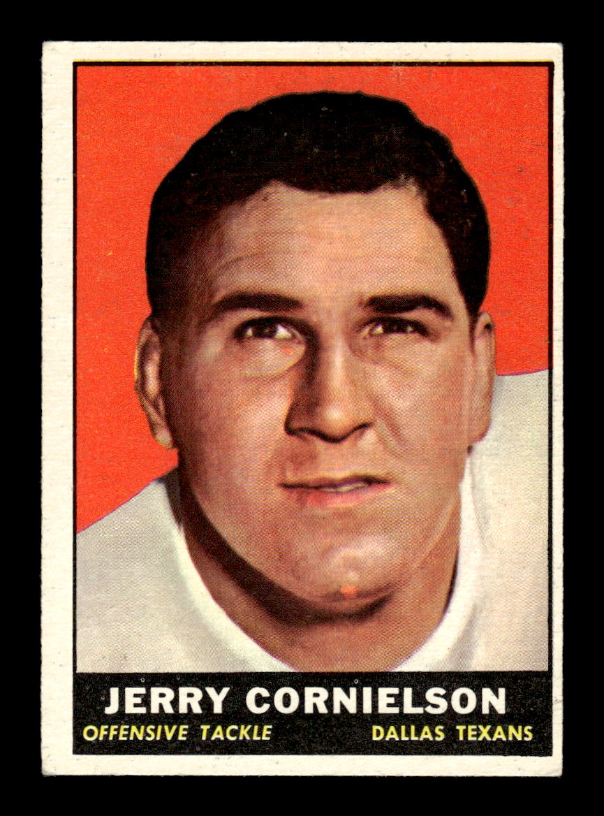 1961 Topps #135 Jerry Cornelison Dallas Texans VGEX HOF10011083