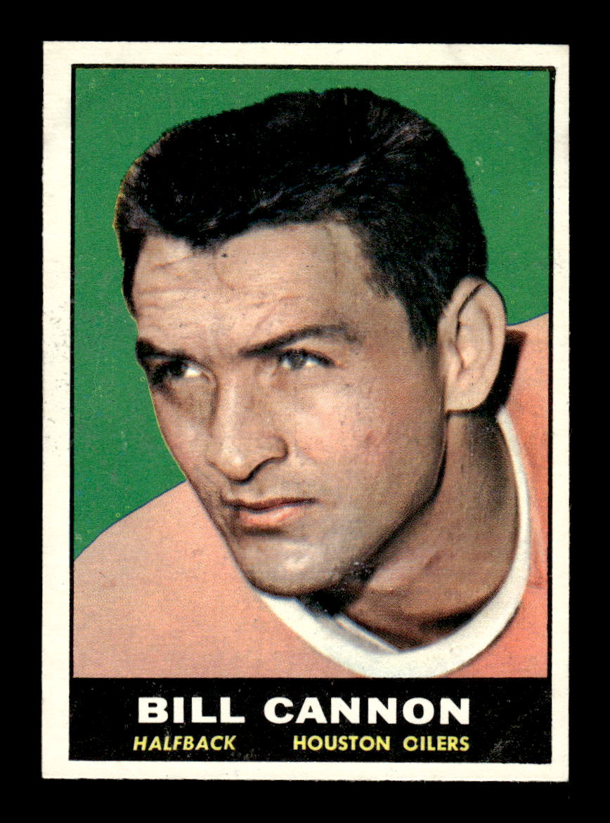 1961 Topps #146 Billy Cannon Houston Oilers VG HOF10011095