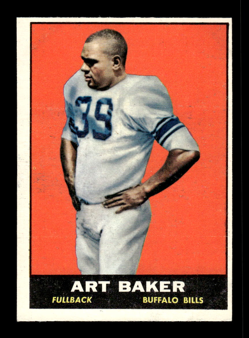1961 Topps #163 Art Baker Buffalo Bills VGEX HOF10011111