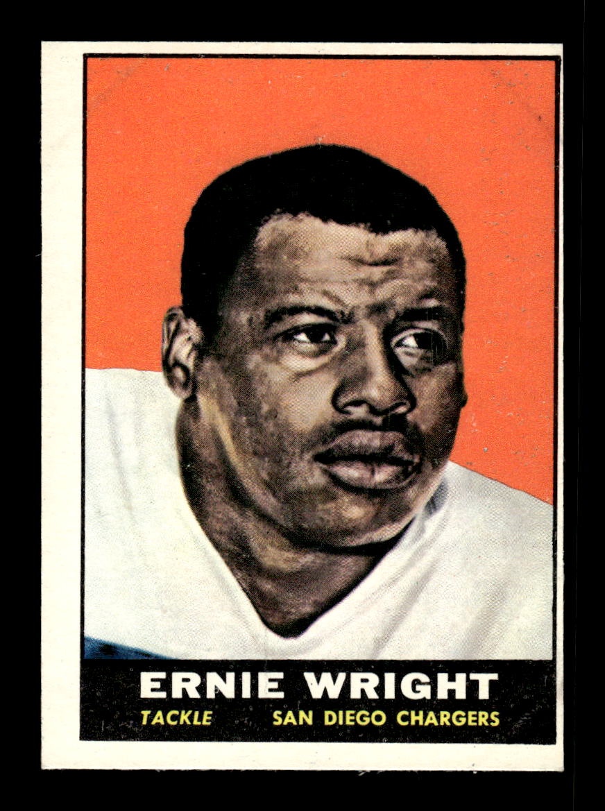 1961 Topps #171 Ernie Wright San Diego Chargers VGEX HOF10011119
