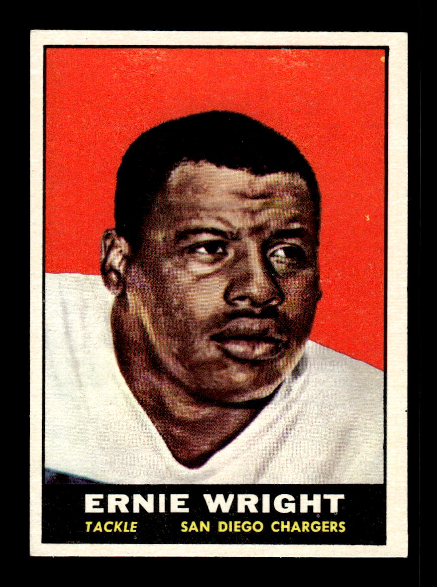 1961 Topps #171 Ernie Wright San Diego Chargers VGEX HOF10011120