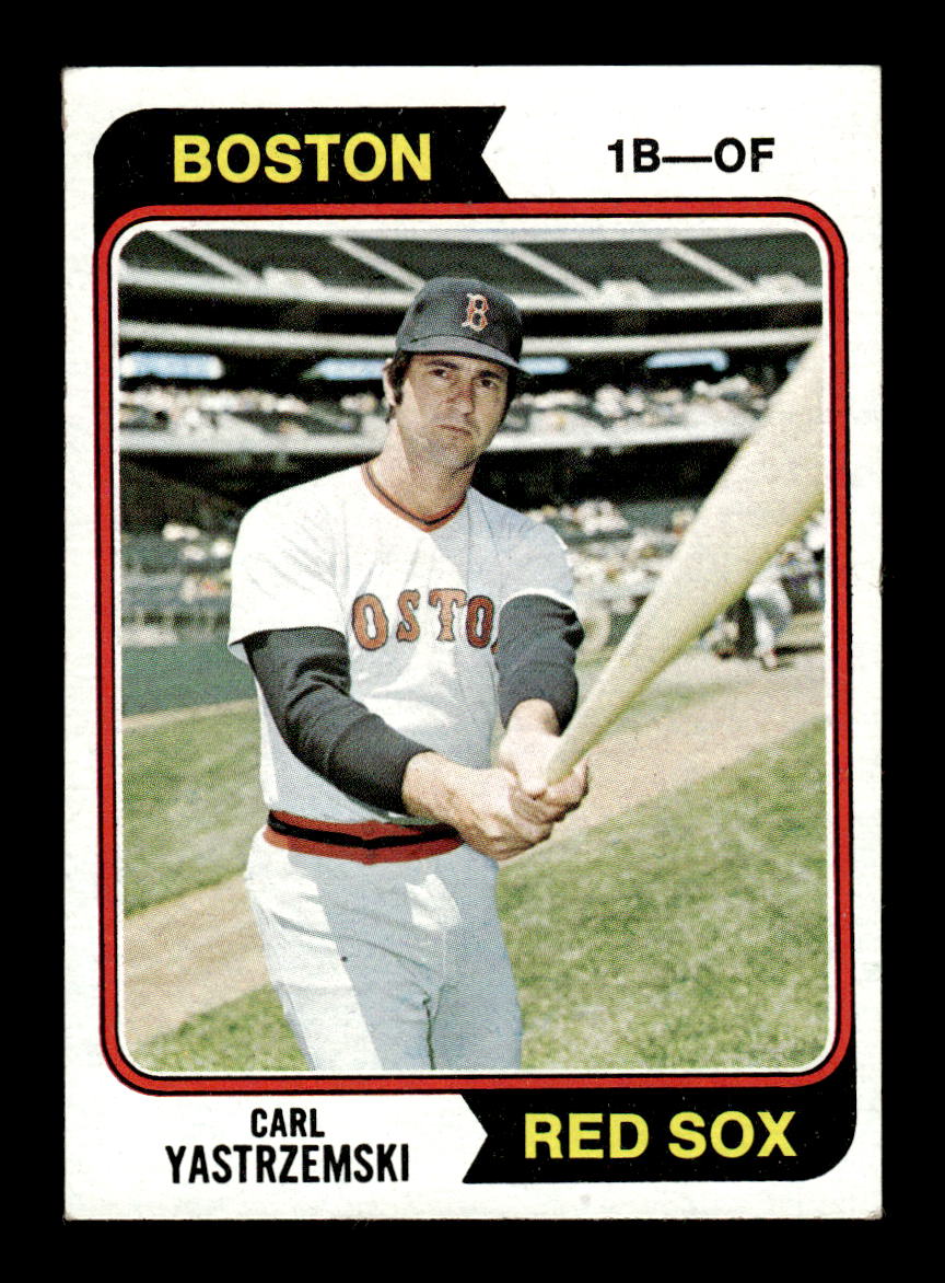1974 Topps #280 Carl Yastrzemski Boston Red Sox EX HOF10011146